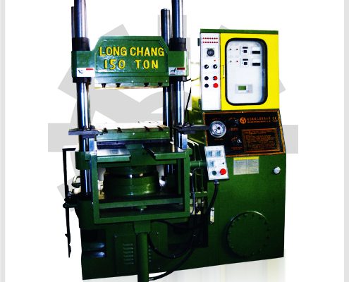 single body die-removing & ejection compression molding machine