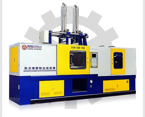 HORIZONTAL AUTOMATIC RUBBR & SILICONE INJECTION MOLDING MACHINE